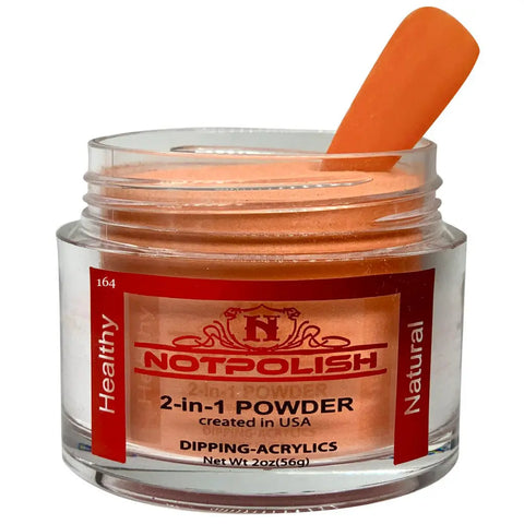 NotPolish OG 164 - DARK ORANGE POWDER Beauty Distribution