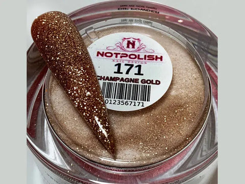 NotPolish OG 171 - CHAMPAGNE GOLD POWDER Beauty Distribution