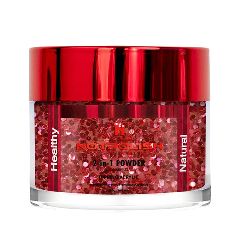Poudre acrylique NotPolish OG 173 – Rose Sparkle