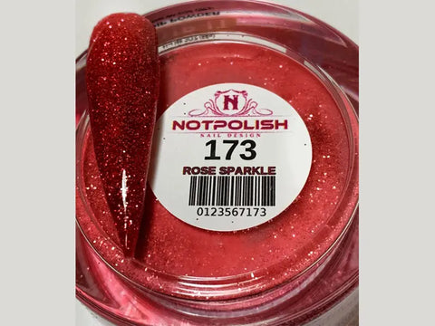 NotPolish OG 173 - ROSE SPARKLE POWDER Beauty Distribution