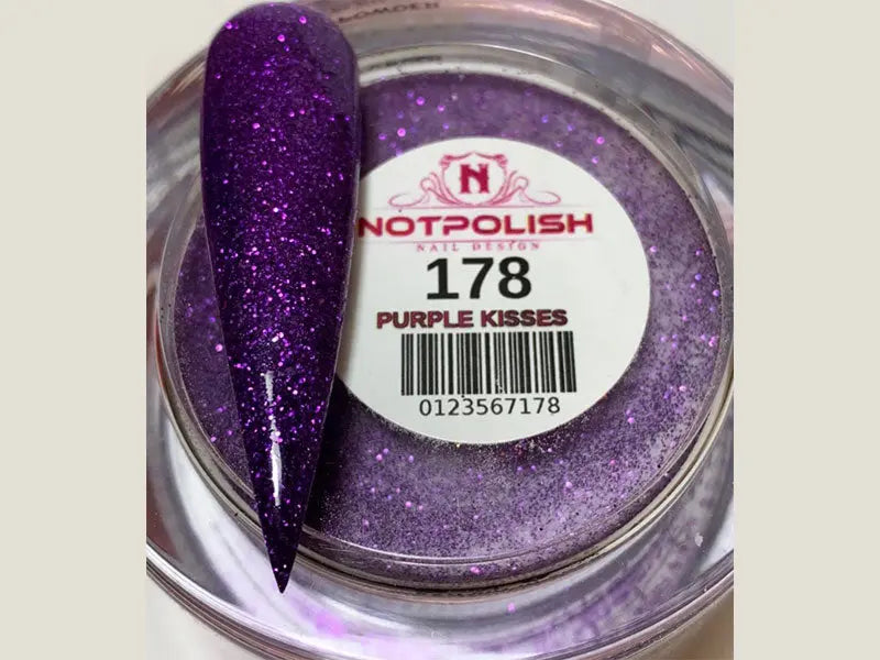 NotPolish OG 178 - PURPLE KISSES POWDER Beauty Distribution