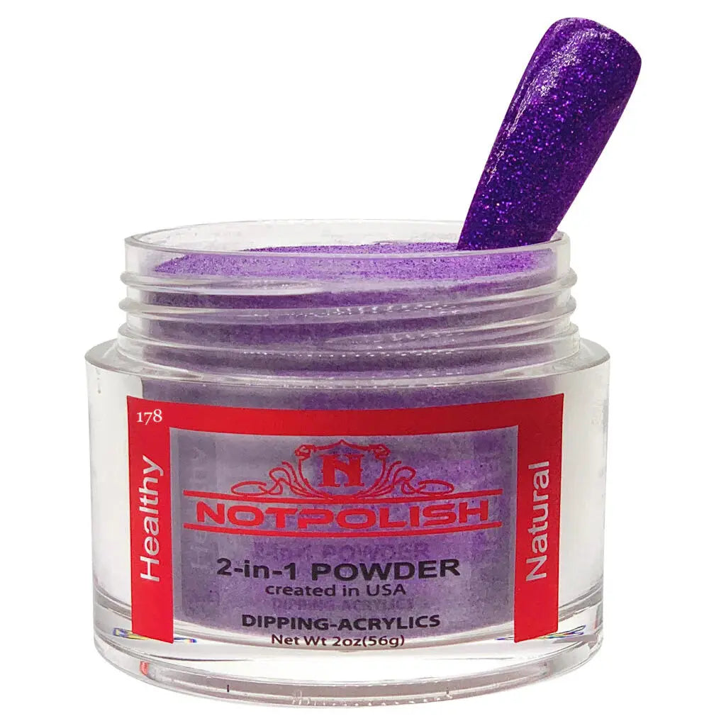 NotPolish OG 178 - PURPLE KISSES POWDER Beauty Distribution