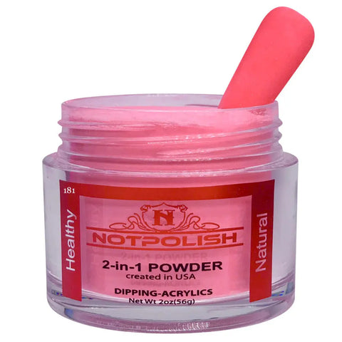 NotPolish OG 181 - RED CRUSH POWDER Beauty Distribution