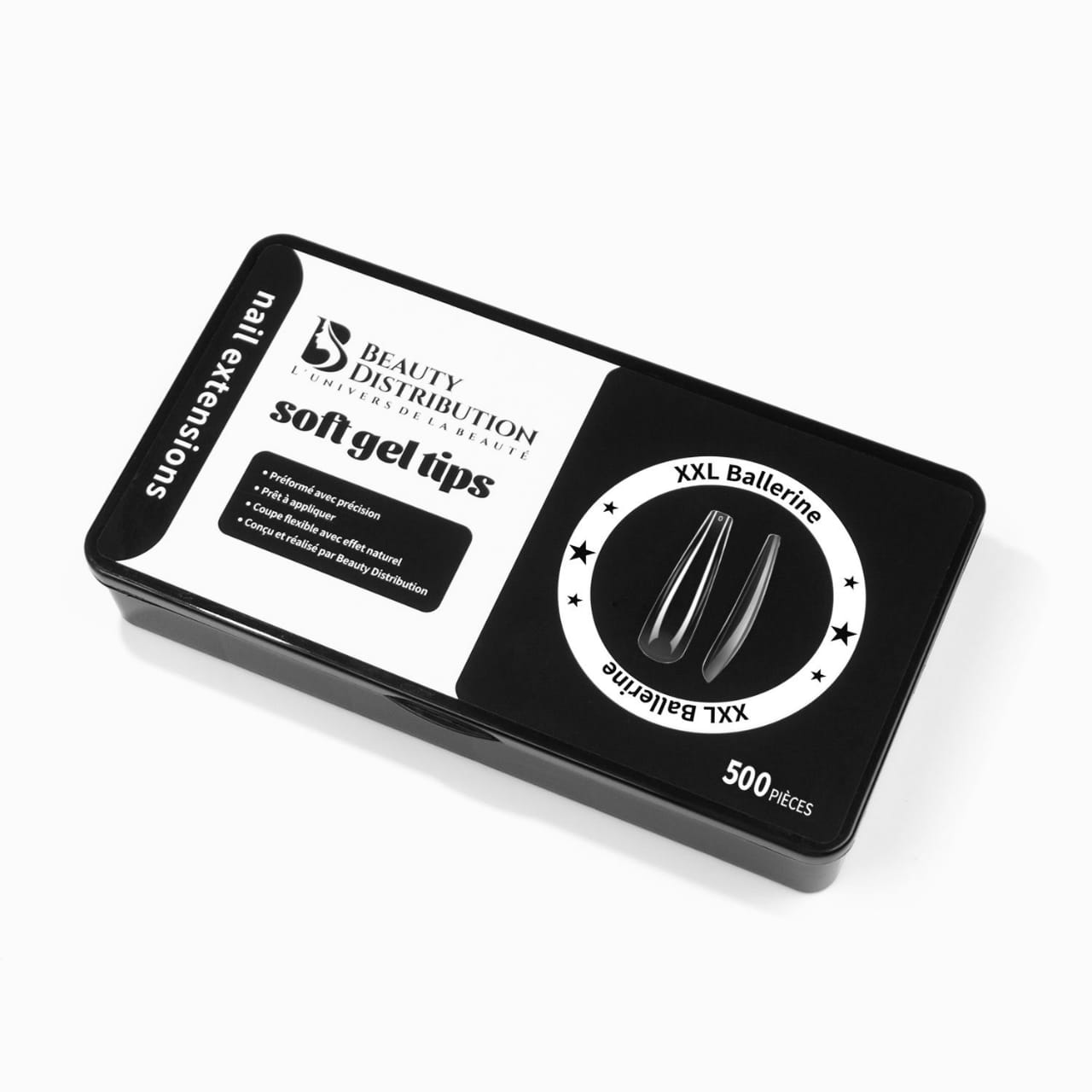 CÁPSULAS TRANSPARENTES BAILARINAS FORMA XXL 500uds