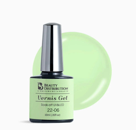 Vernis Semi-Permanent 22-06 – Lime Pastel & Fraîcheur Printanière Beauty Distribution