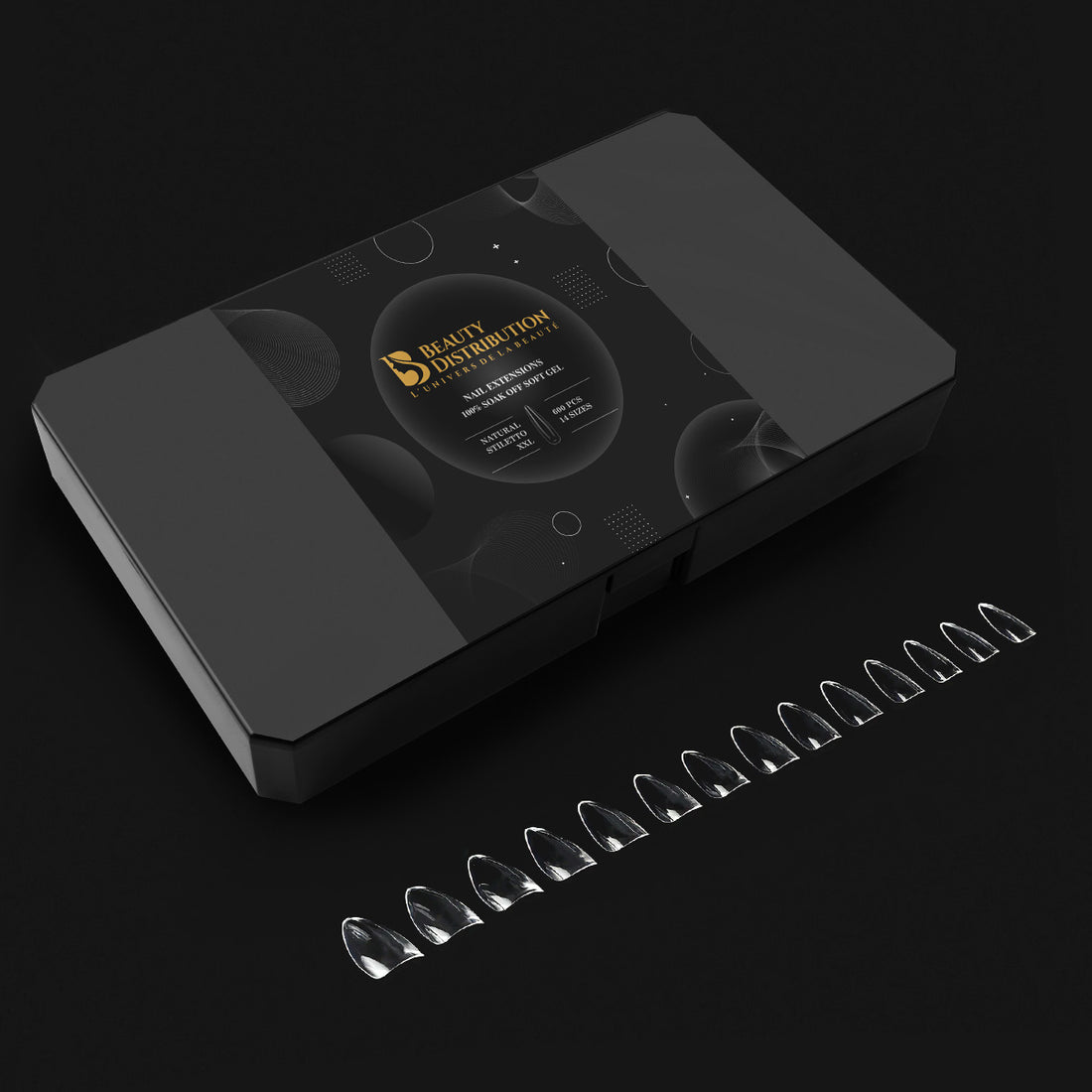 Capsules Stiletto Premium  XXL-Pro (600 unités)