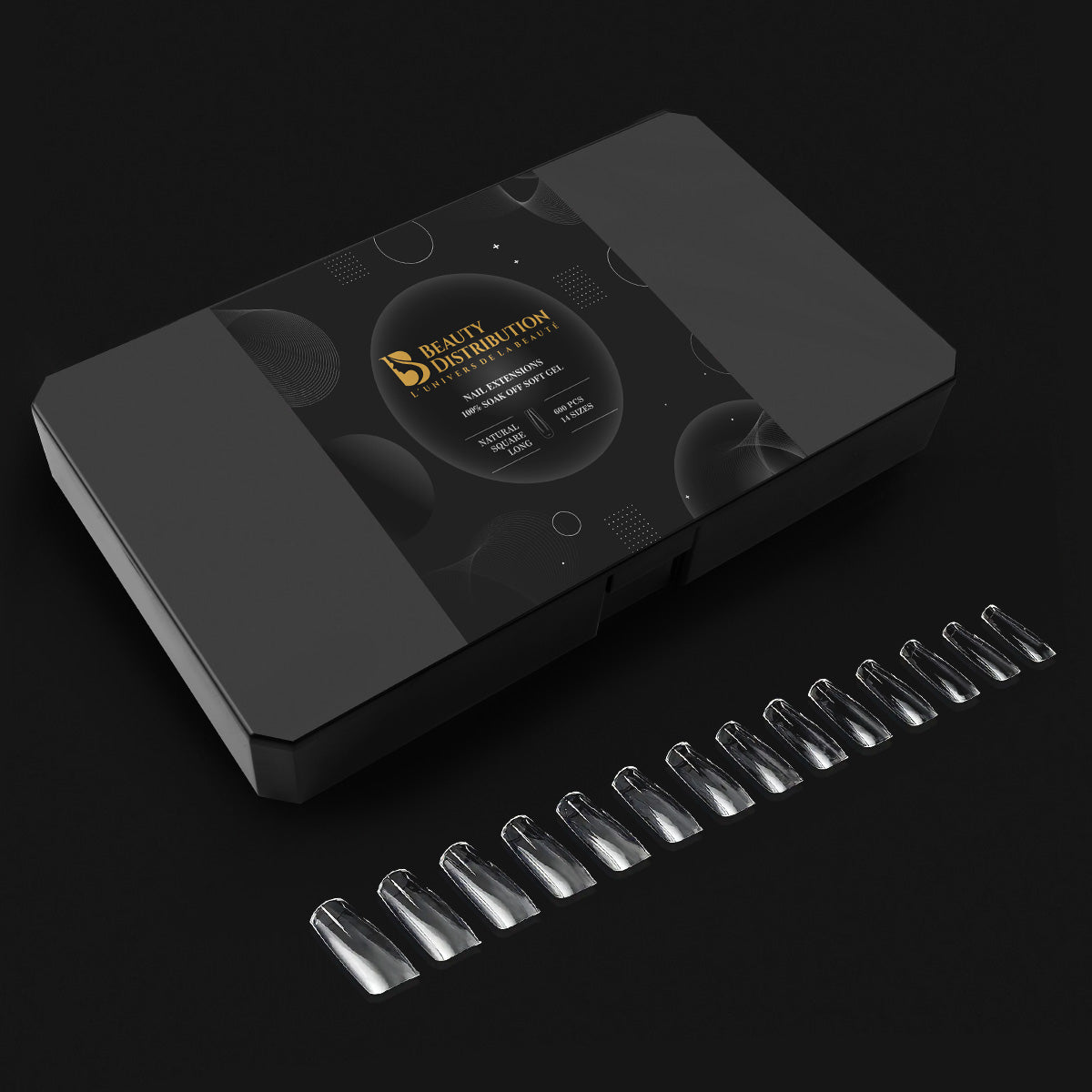 Capsules Premium Carées Long-Pro (600 unités)