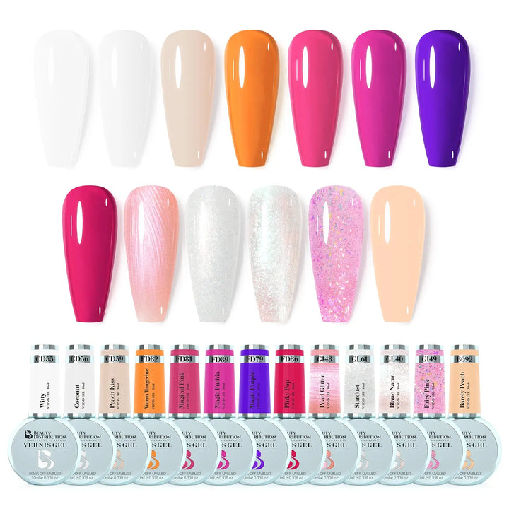Vernis Semi-Permanent CD56 Coconut 10ml – Le Blanc Pur pour Prothésiste Ongulaire Beauty Distribution