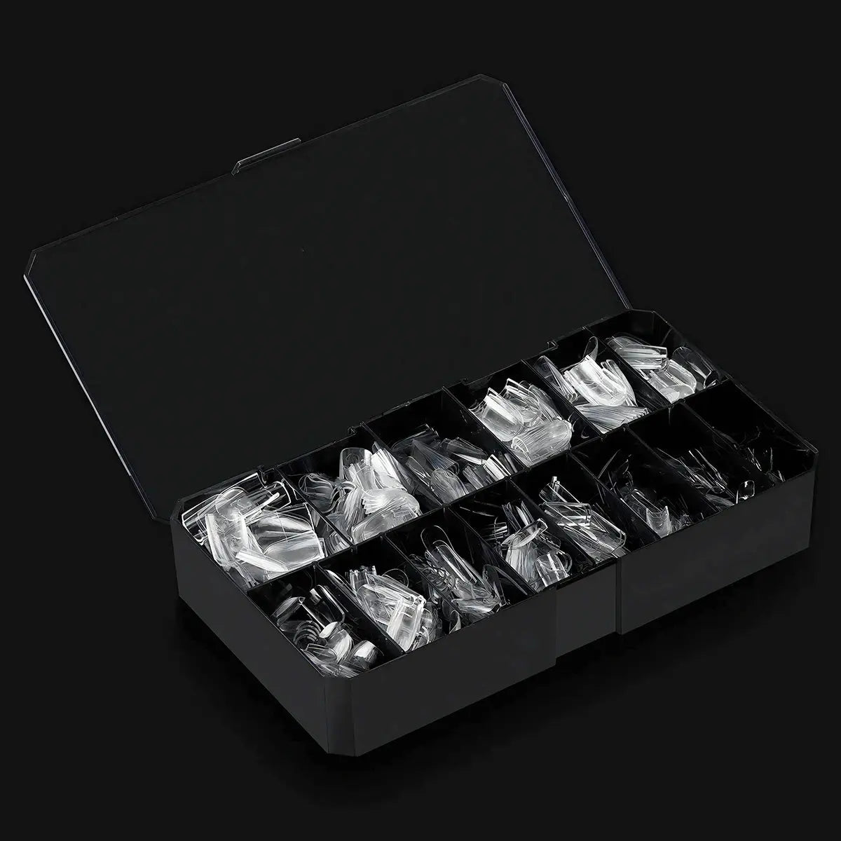 Capsules Prémium  Ongles Gel Carrées Courtes - Kit Pro 600 pcs Gel X Beauty Distribution