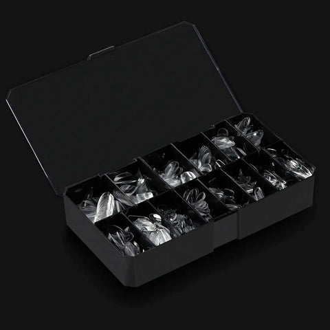 Capsules Premium  Ongles Gel Round Courtes Naturel - Kit Pro 600 pcs Gel X Beauty Distribution