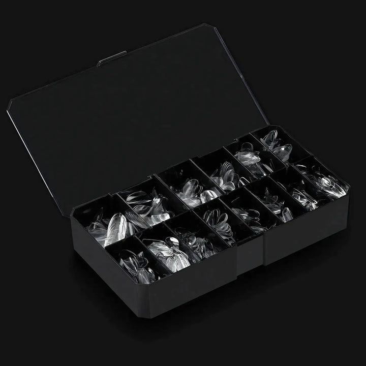 Capsules Premium  Ongles Gel Round Courtes Naturel - Kit Pro 600 pcs Gel X Beauty Distribution