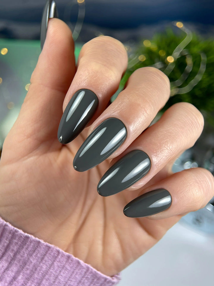 Vernis Semi-Permanent Gris Anthracite A156 15ml Beauty Distribution