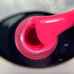 Vernis Semi-Permanent Gel UV/LED - Teinte A059 Rose Fluo Éclatant (10ml) Beauty Distribution