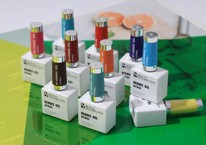 Vernis Gel UV/LED Vitrail Bleu Azur Translucide N°01