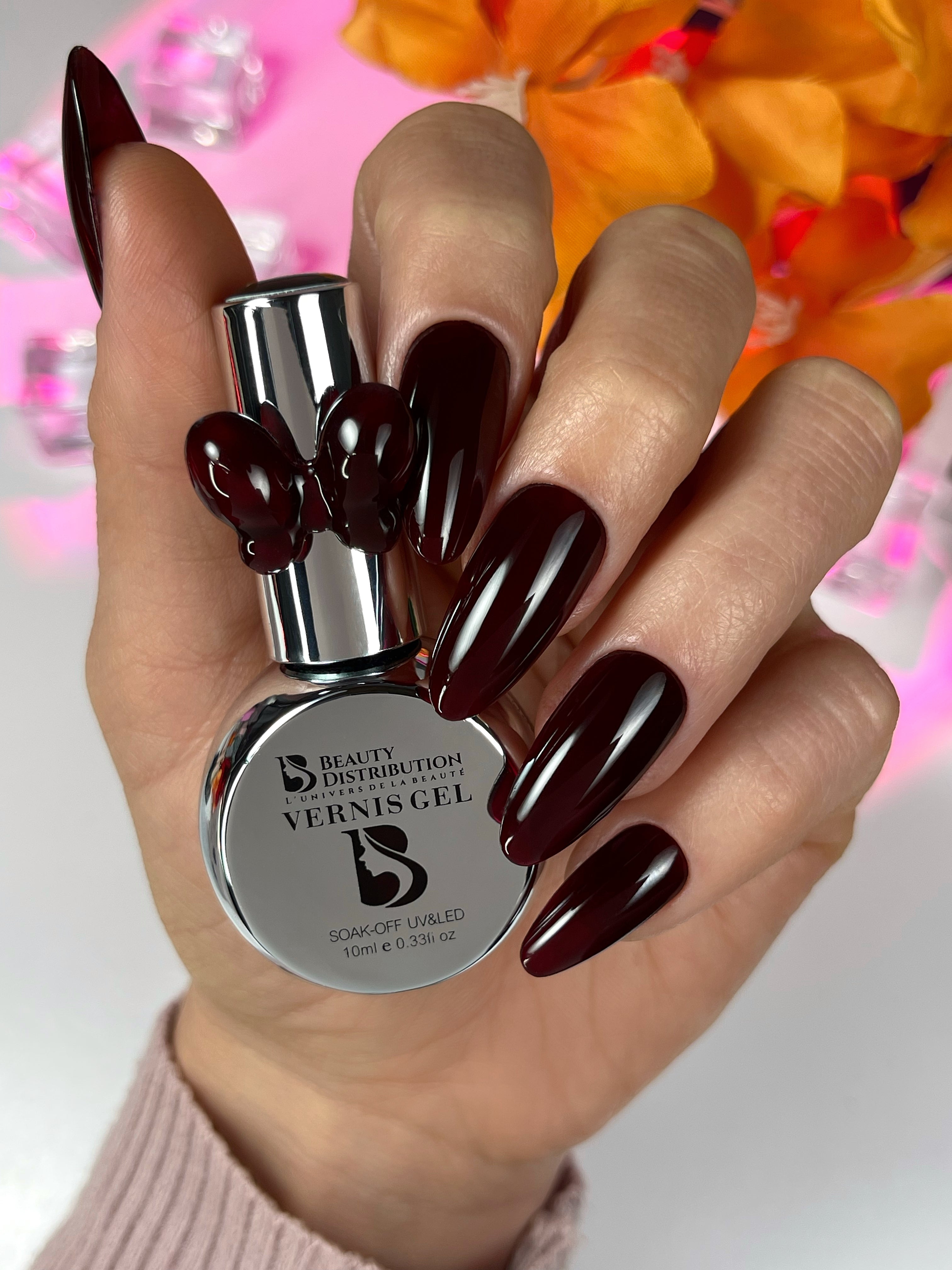 Gel Polish  Cerise noire A258