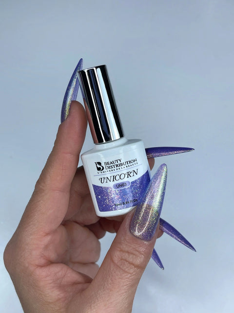 Vernis Semi-Permanent Fairy Unicorn 03 – Un Éclat Magique et Profond Beauty Distribution