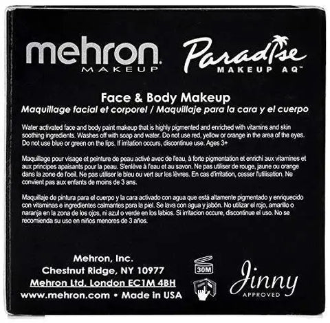 Paradise Makeup AQ™ Bleu Lagon (Lagoon Blue) – Maquillage Professionnel Mehron Beauty Distribution