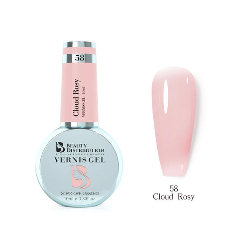 Vernis Semi-Permanent Cloud Rosy : L’Élégance Éthérée Beauty Distribution