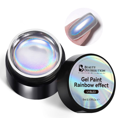 Gel Paint Rainbow Effect 5ml
