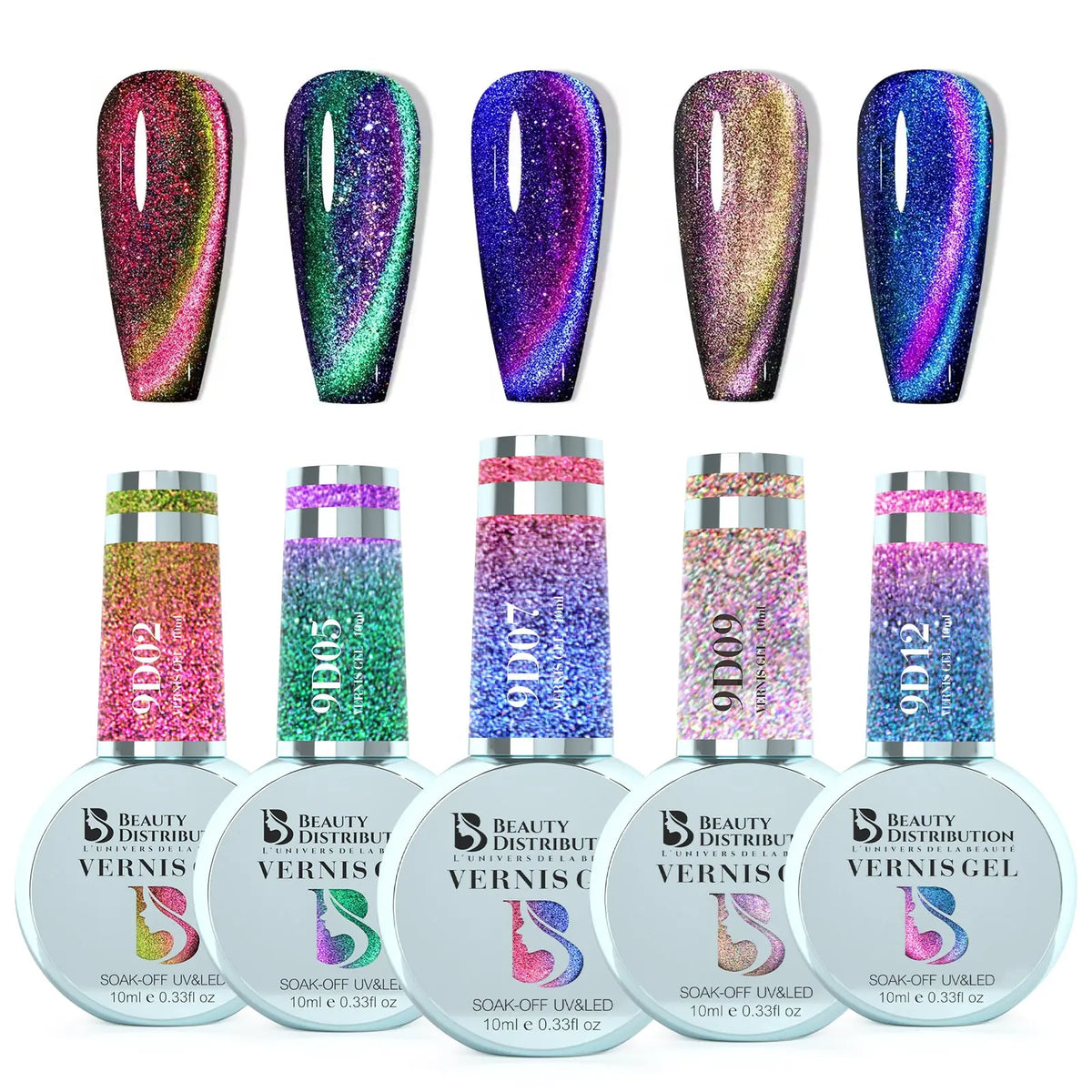 Coffret de Vernis Semi-Permanent Reflets Boréals