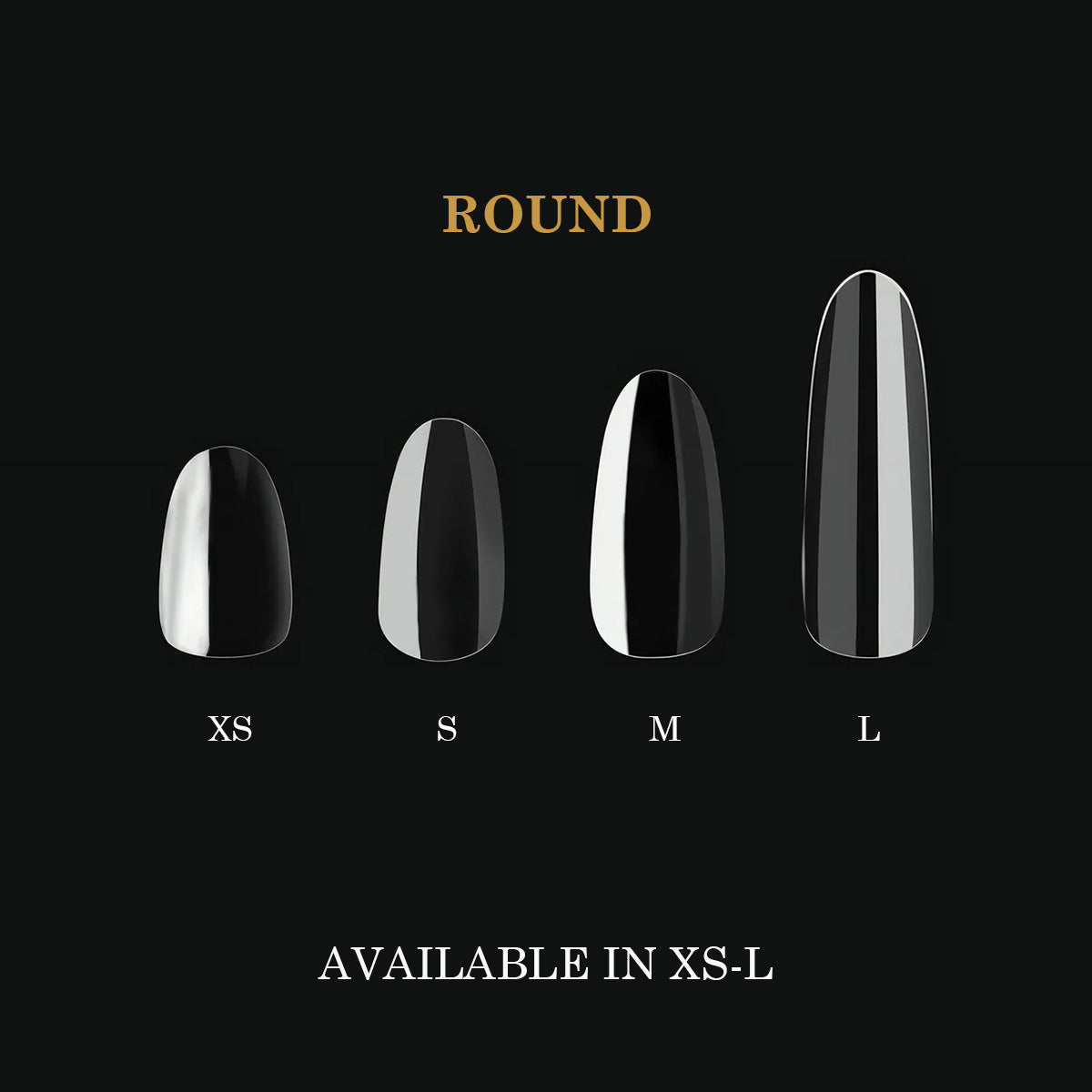 Capsules Premium  Round Courtes en Gel Naturel - Pro (600 unités)