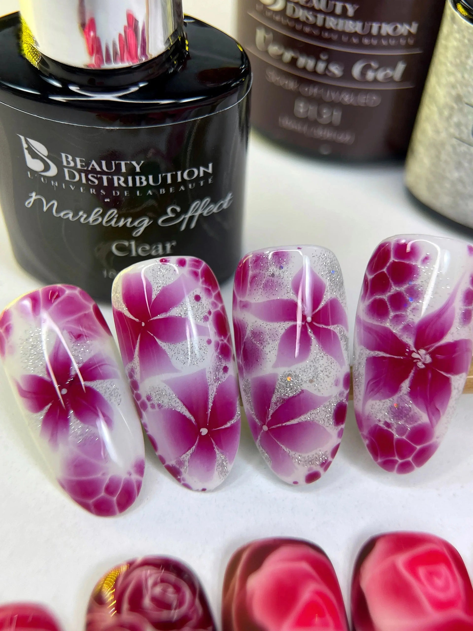 Marbling Effect Clear (Blooming Gel) 10 ml – L'Effet Aquarelle Facile Beauty Distribution