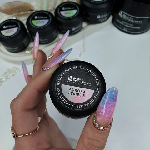 Gel Aurora Series 3 – Blush Horizon  Thixotrope Sans Limage (15ml) Beauty Distribution