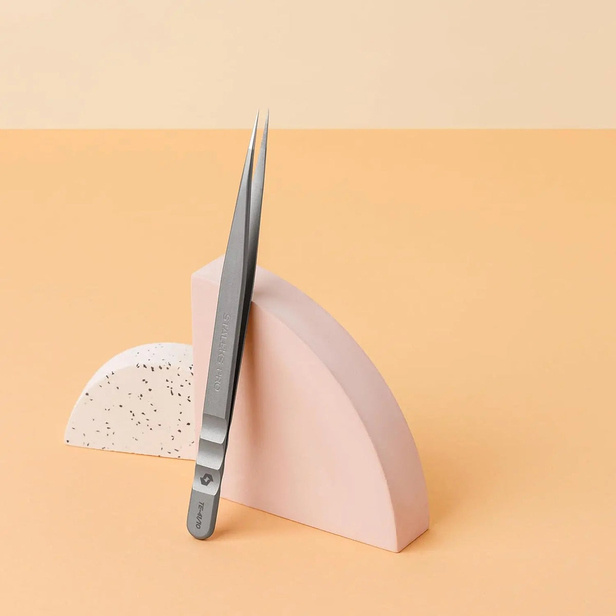 Pince Professionnelle Staleks  Pour Extension De Cils EXPERT 41 TYPE 10 (Droite) - Beauty Distribution