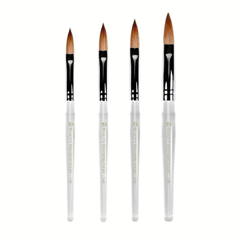 Pinceau Kolinsky acrylique pour onglerie – Tailles 4 à 18
