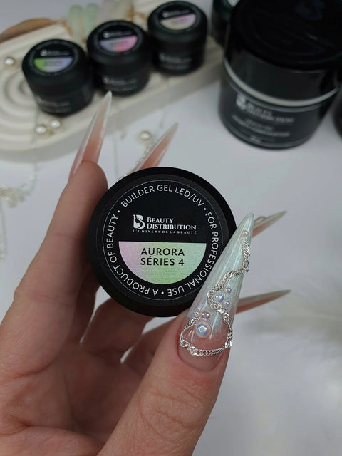 Gel Aurora Series 4 – Stellar Radiance | Gel Thixotrope Sans Limage (15ml) Beauty Distribution