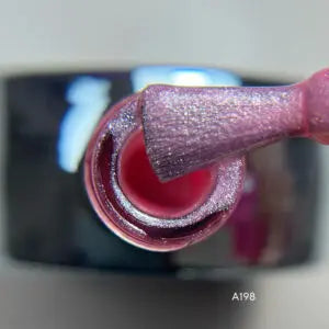 Vernis Semi-Permanent A198 – Rose Nacré Enchanté Beauty Distribution