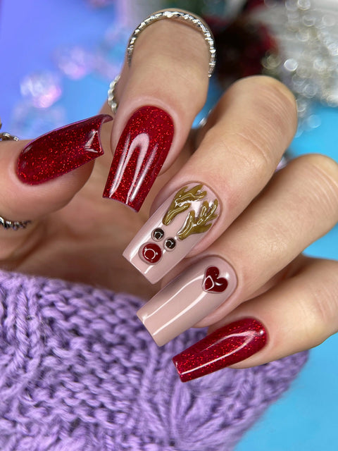 Vernis Semi-Permanent Beauty Distribution – Teinte B549 Rubis Scintillant - Beauty Distribution