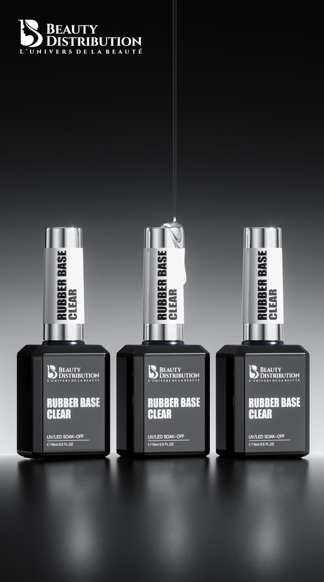 Rubber Base Clear 15ml Sans HEMA ni TPO