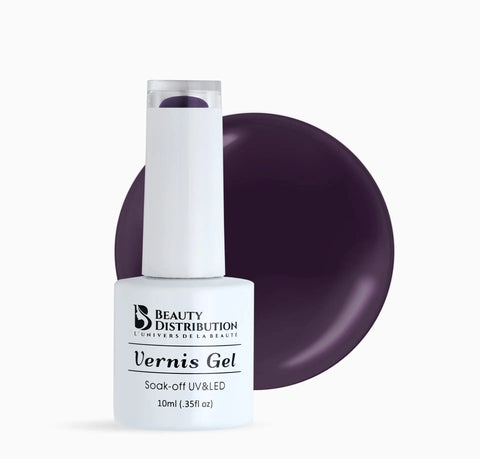 Vernis Semi-Permanent UV/LED A022 Violet Profond  Beauty Distribution - Beauty Distribution
