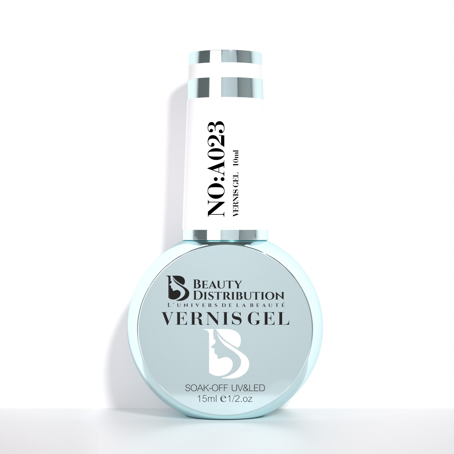 Vernis Semi-Permanent  A023 Blanc Pur  