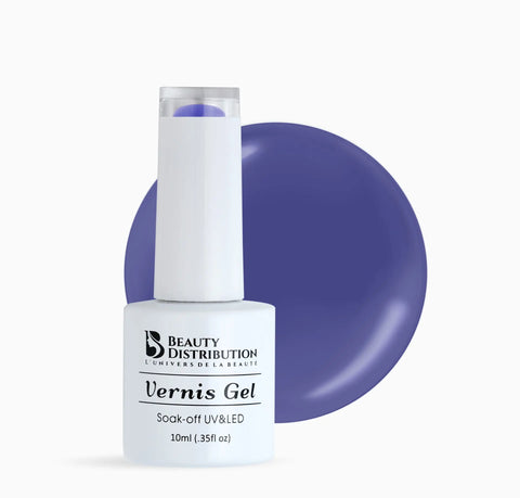 Vernis Semi-Permanent UV/LED A029 Bleu Bleuet – Beauty Distribution - Beauty Distribution