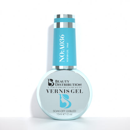 Gel Polish  Blue Lagoon A036