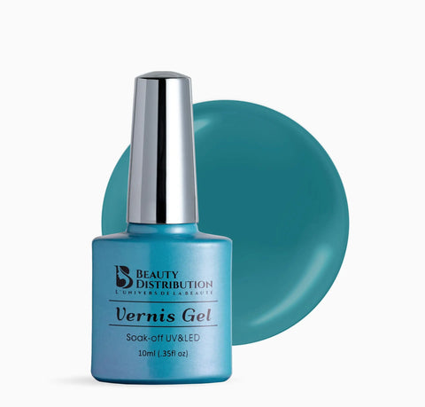 Vernis Semi-Permanent A037 – L'Élégance  du Bleu Canard - Beauty Distribution