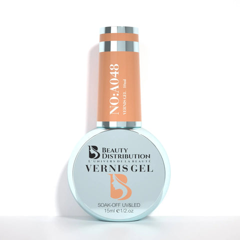 Vernis Semi-Permanent A048 – Pêche Terracotta - Beauty Distribution