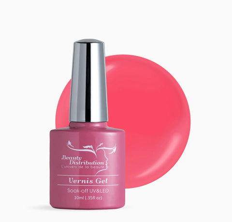 Vernis Semi-Permanent A050 Rose Framboise Intense 10ml – L’Éclat Passionné - Beauty Distribution