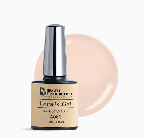 Vernis Semi-Permanent A060 – Nude Pêche : L’Éclat Naturel Sublimé Beauty Distribution