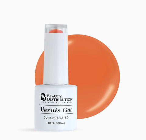 Vernis Semi-Permanent UV/LED A061 Orange Florida Vitaminé  Beauty Distribution - Beauty Distribution