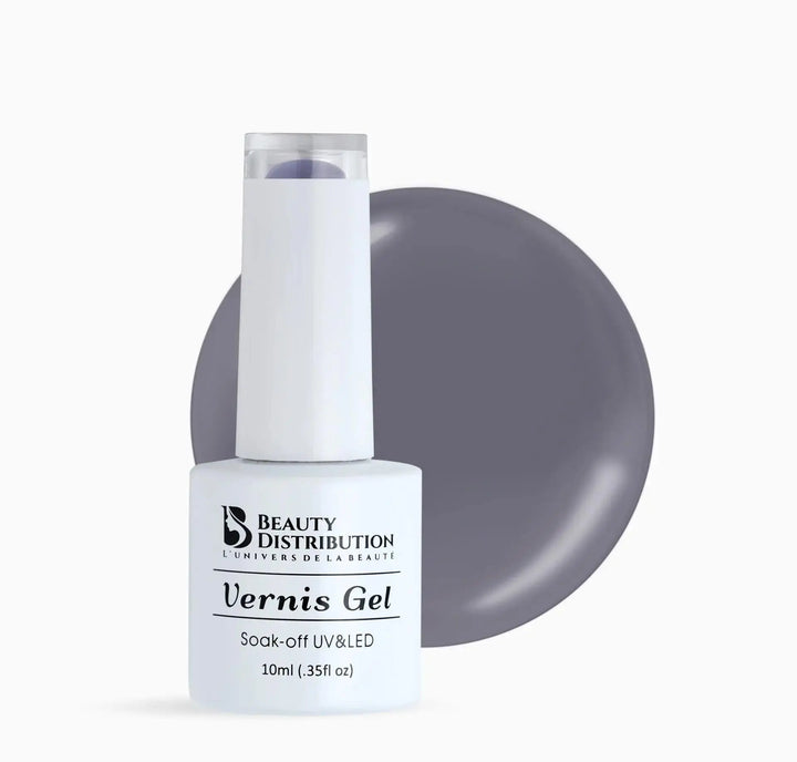 Vernis Semi-Permanent UV/LED A075 Gris Sidéral  Beauty Distribution Beauty Distribution