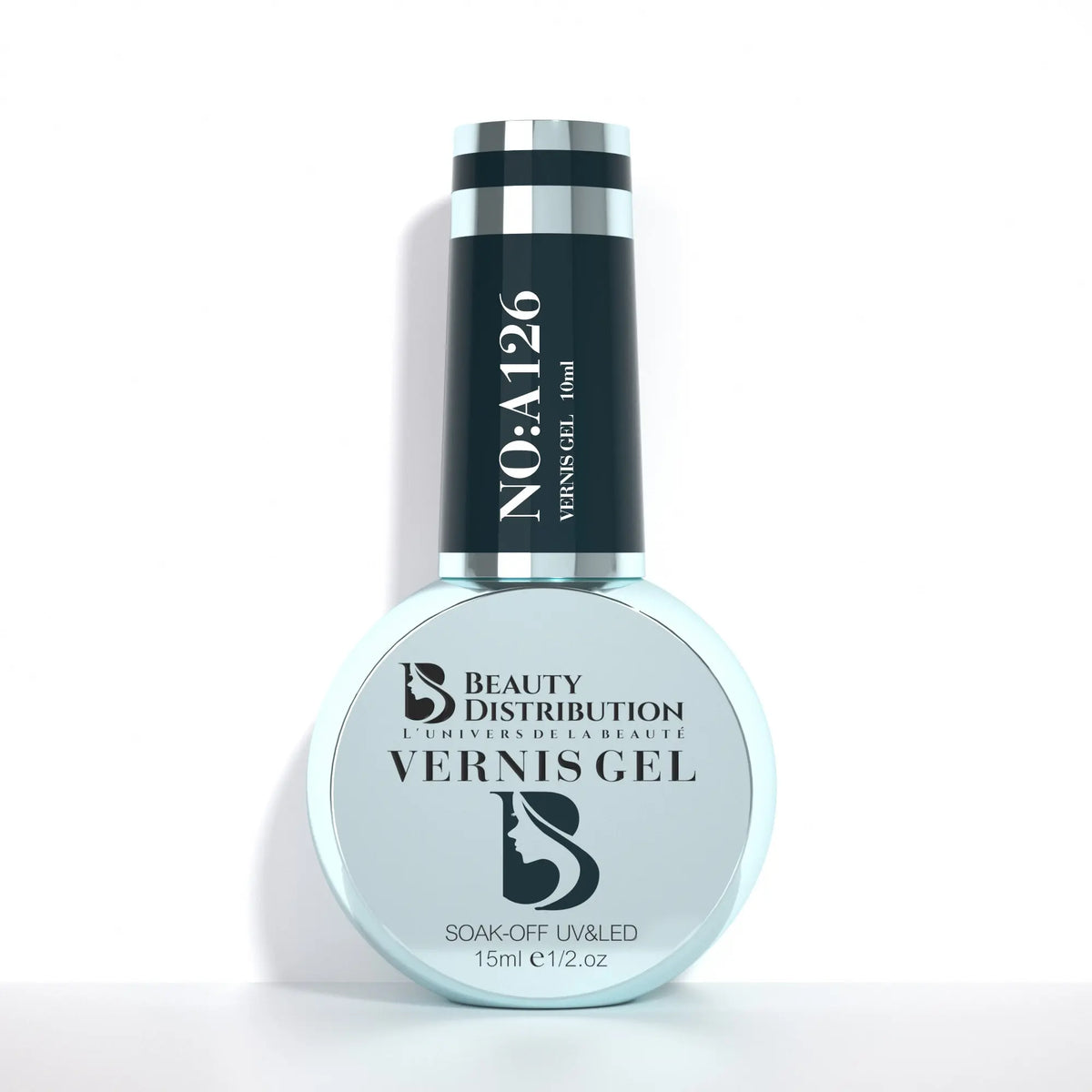 Vernis Semi-Permanent Gel UV LED 10ml – Teinte A126 Bleu Pétrole  Teal Profond Beauty Distribution