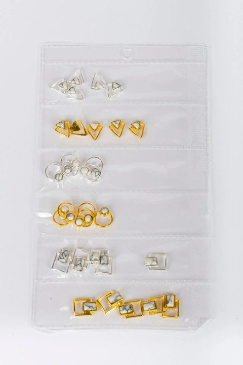 Bijoux nail art : effet or et argenté Beauty Distribution