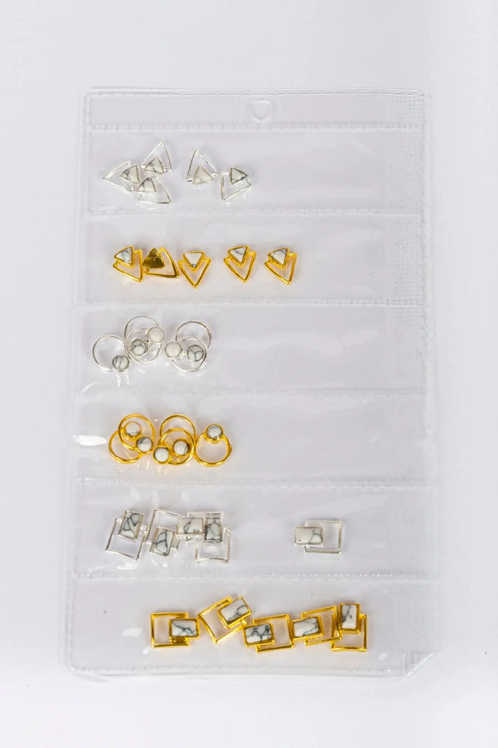 Bijoux nail art : effet or et argenté Beauty Distribution