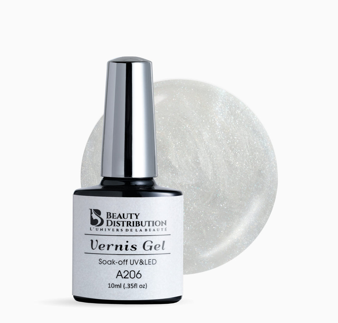 Gel Polish White Starlight A206