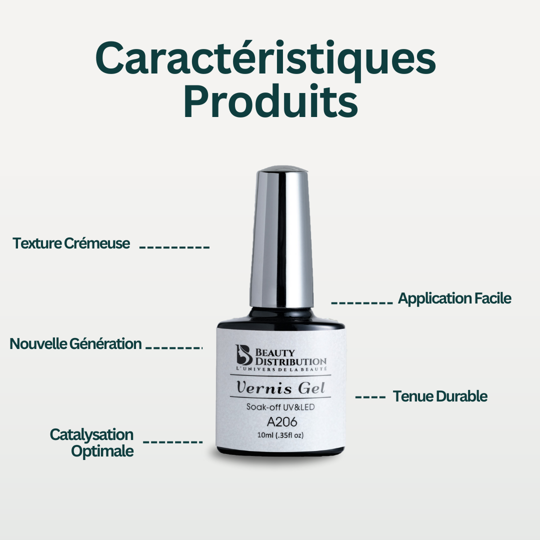 Gel Polish White Starlight A206