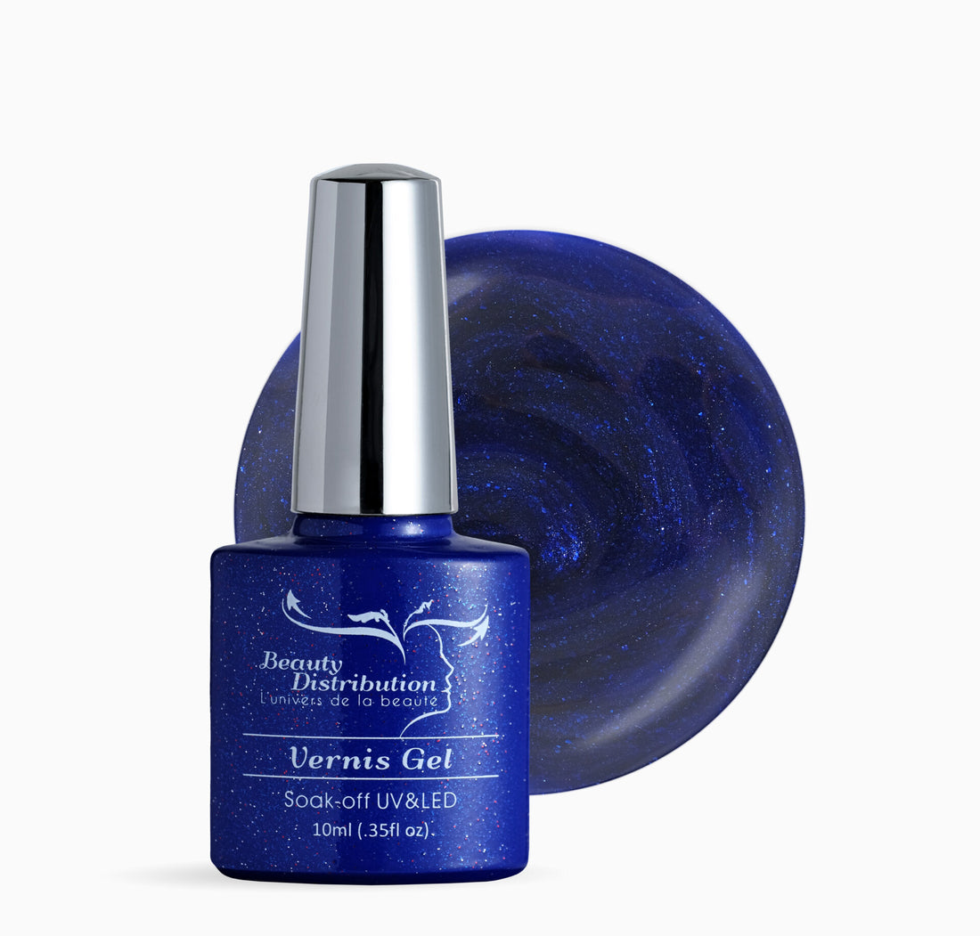 Gel Polish Blue Shimmer A214