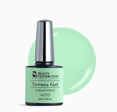 Vernis Semi-Permanent A253 – Vert Menthe Doux & Rafraîchissant Beauty Distribution